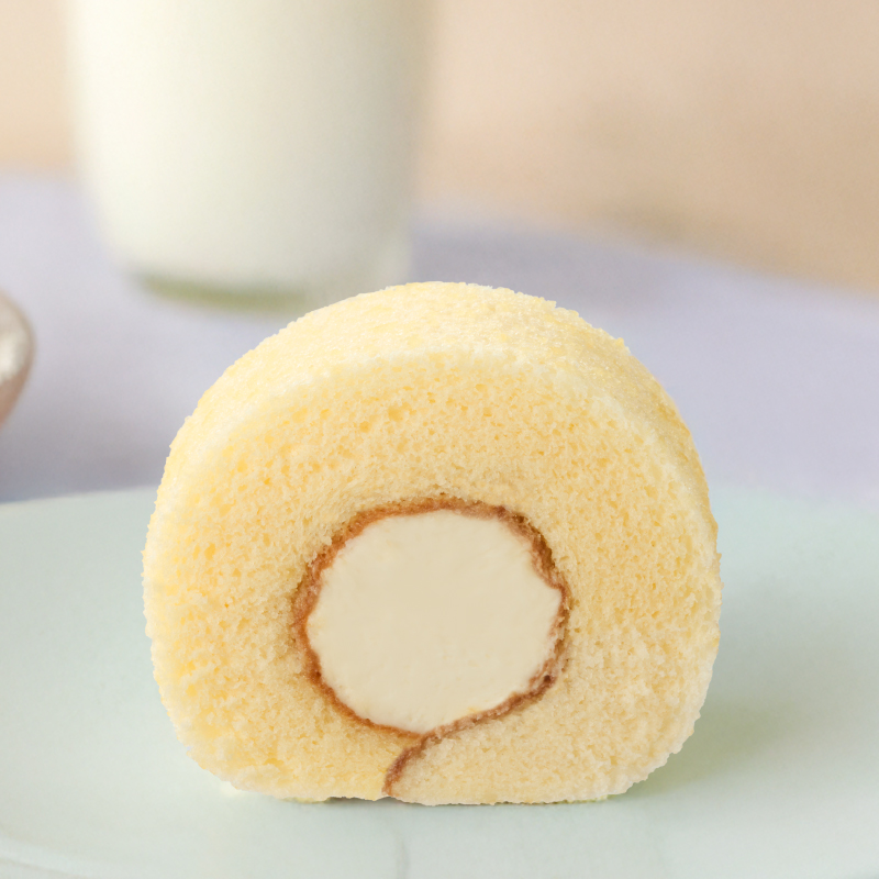 乳脂肪分48％の純生クリームで作ったロールケーキ