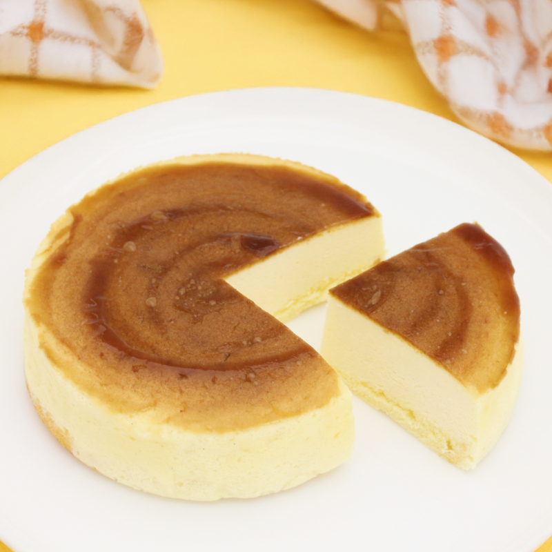 ふんわり食感のどっしりプリンスフレ